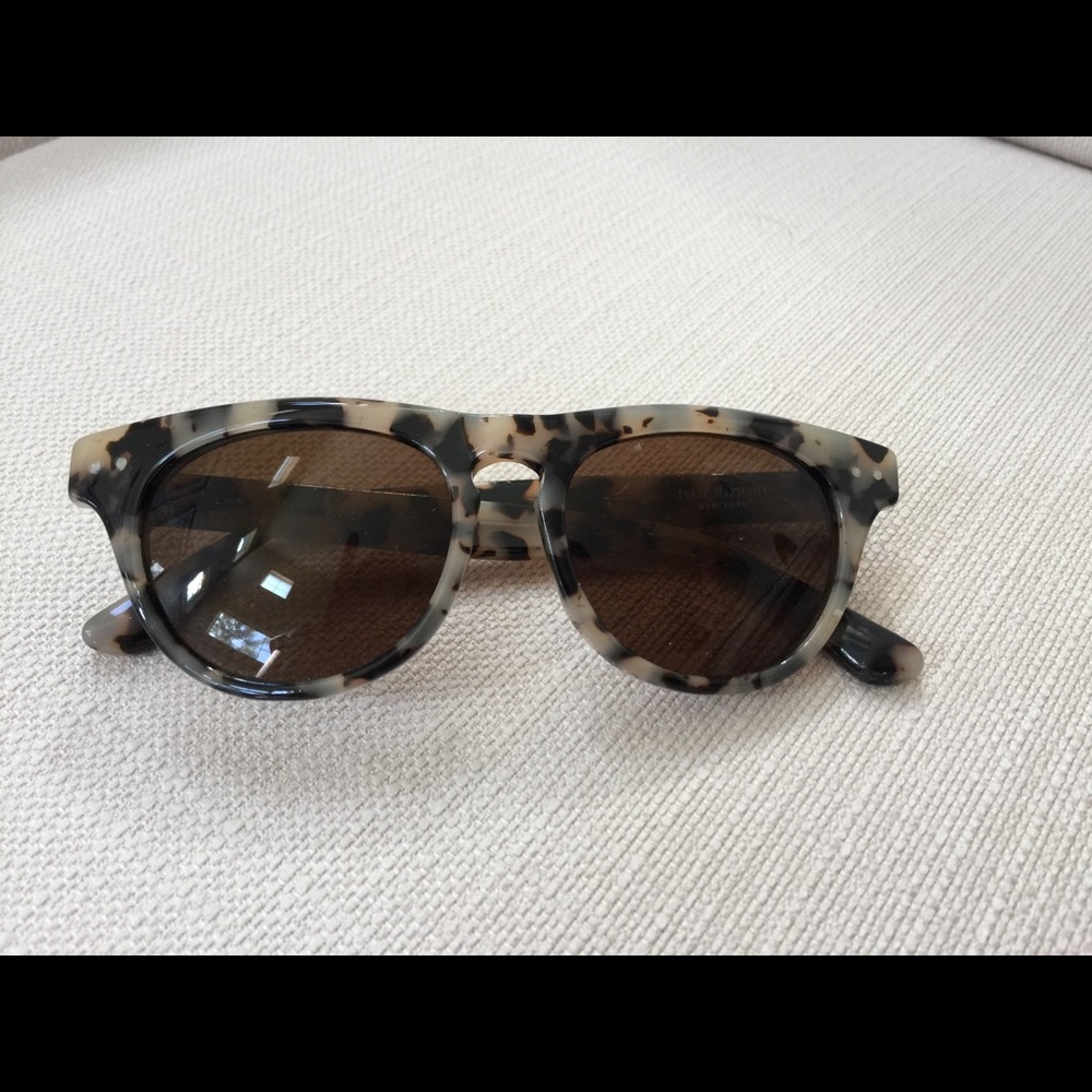 Isaac Mizrahi tortoise shell sunglasses